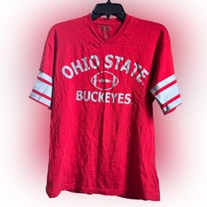 OSU Ohio State University Buckeyes Football Varsity Classics Tee Shirt, Medium